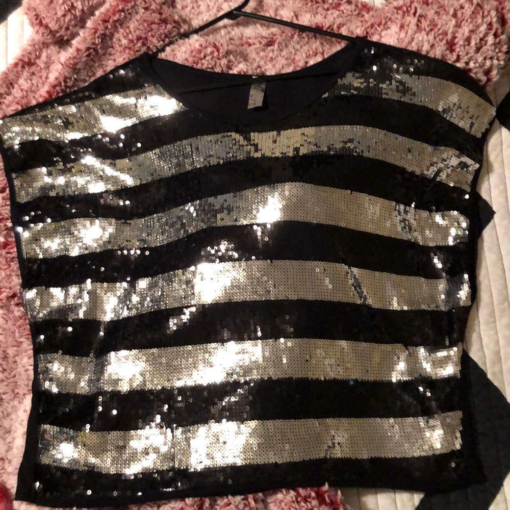 Sequin top